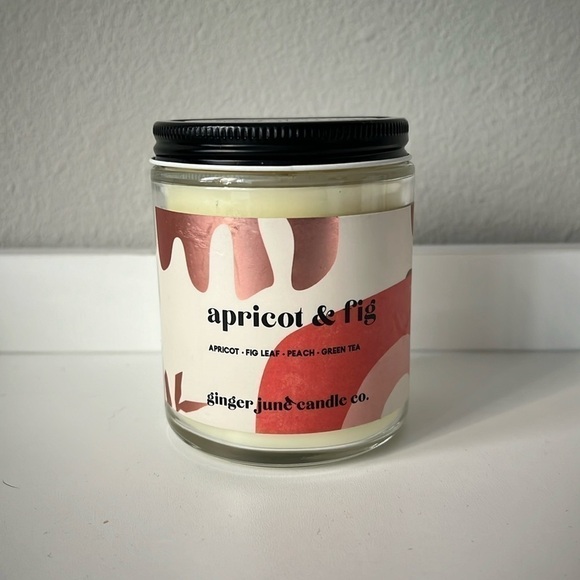 ginger june candle company Other - Ginger June Candle Co Apricot & Fig Candle - 9 oz